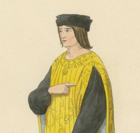 Louis XII: The Prudent King in Regal Attire, 1847, close-up 2