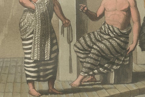 Indigenous Dress and Interiors, South America - Ferrario-Bonatti 1821, close-up 1