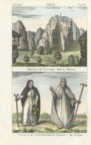 Meteora Monastery in Thessaly and the Patriarch of Constantinople, 1842