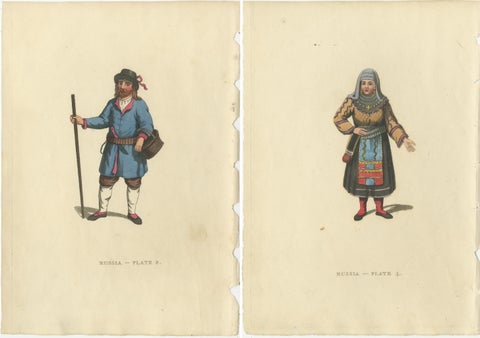 Finnish Folklore: The Rural Dress and Customs of 19th Century Finland, 1814, view 2
