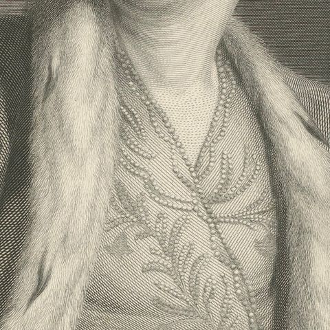 Le Kain in Oriental Costume, French Theatre Portrait Engraving, 1788, close-up 5