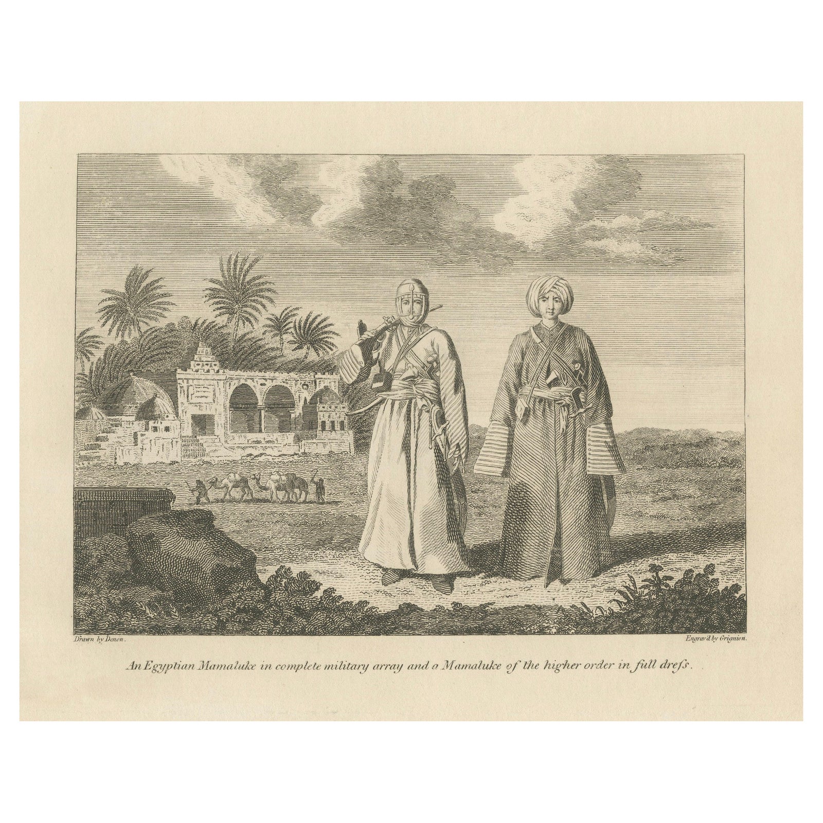 Mamluk Elegance: Military and Ceremonial Attire in Egypt, 1801