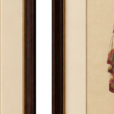 Barbary Ladies in Morning and Ceremonial Dress in 1700, Costume Engravings, 1749, close-up 6