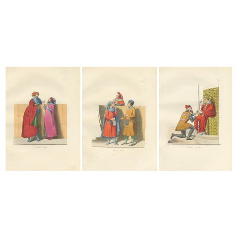 Dialogue, Diplomacy and Divine Right: Medieval Italian Costume Scenes, 1845