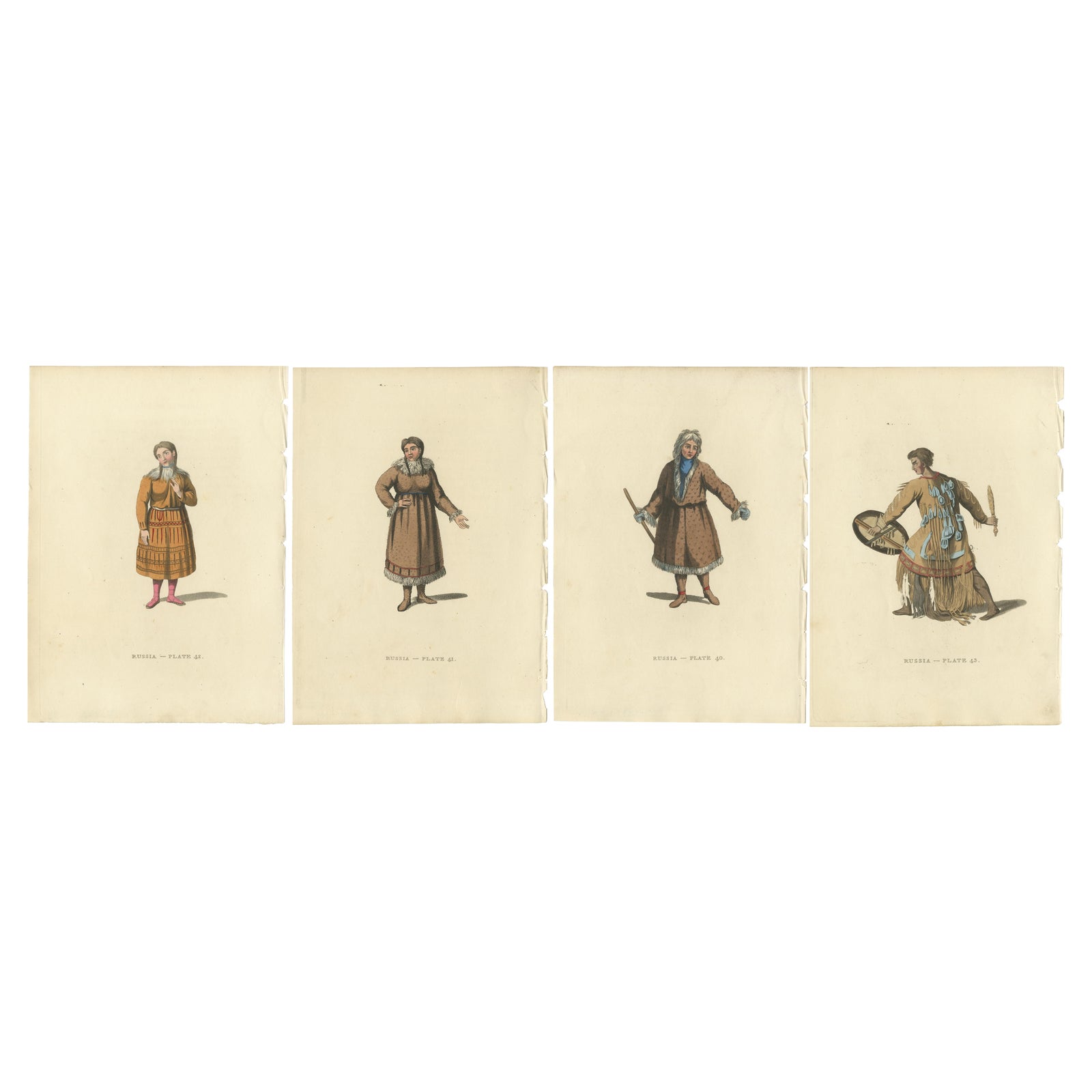 Traditional Attires of Kamchatka: A Glimpse into the Cultural Wardrobe of 1814
