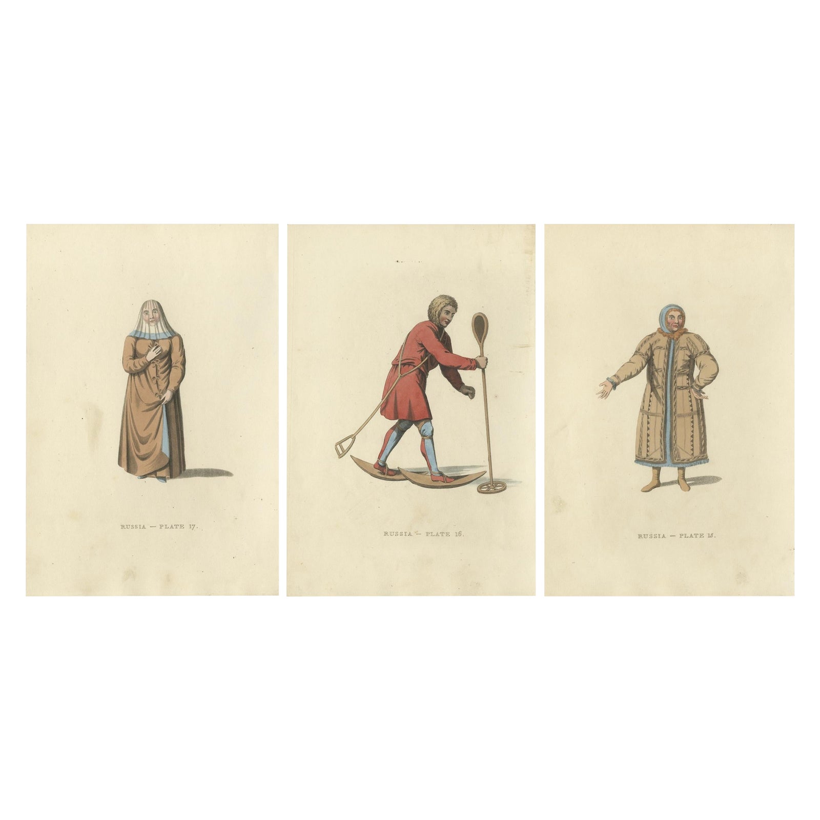 Traditional Attire of the Ostiak: A Glimpse into 19th Century Siberian Culture