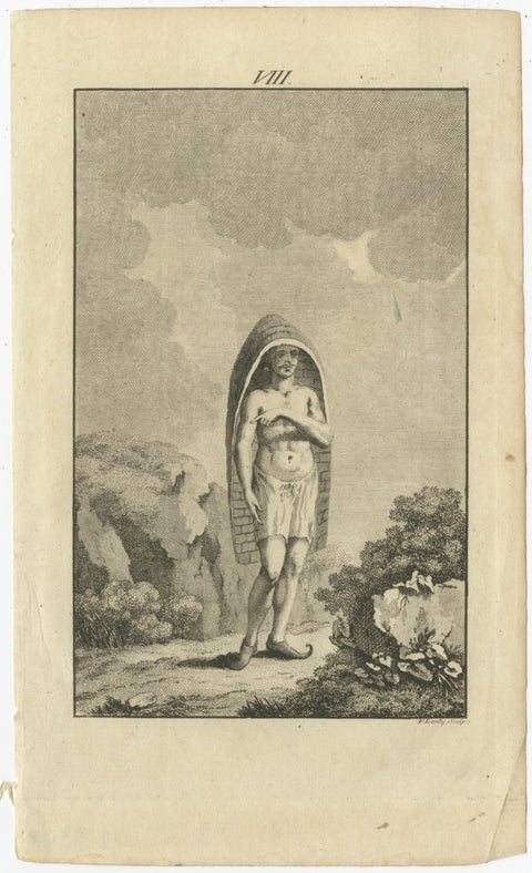 Set of 5 Antique Prints of Arabian Costumes, 1780, view 6