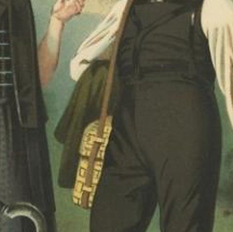 Costume of Altenburg III, Kretschmer, Chromolithograph on Paper, 1870, close-up 2