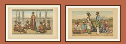 Antique Javanese Costume & Dance Prints, Bedajas and Ronggeng, c.1860, view 5