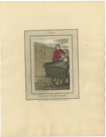Green Hasteds, Newgate, Cries of London, 1804, view 2