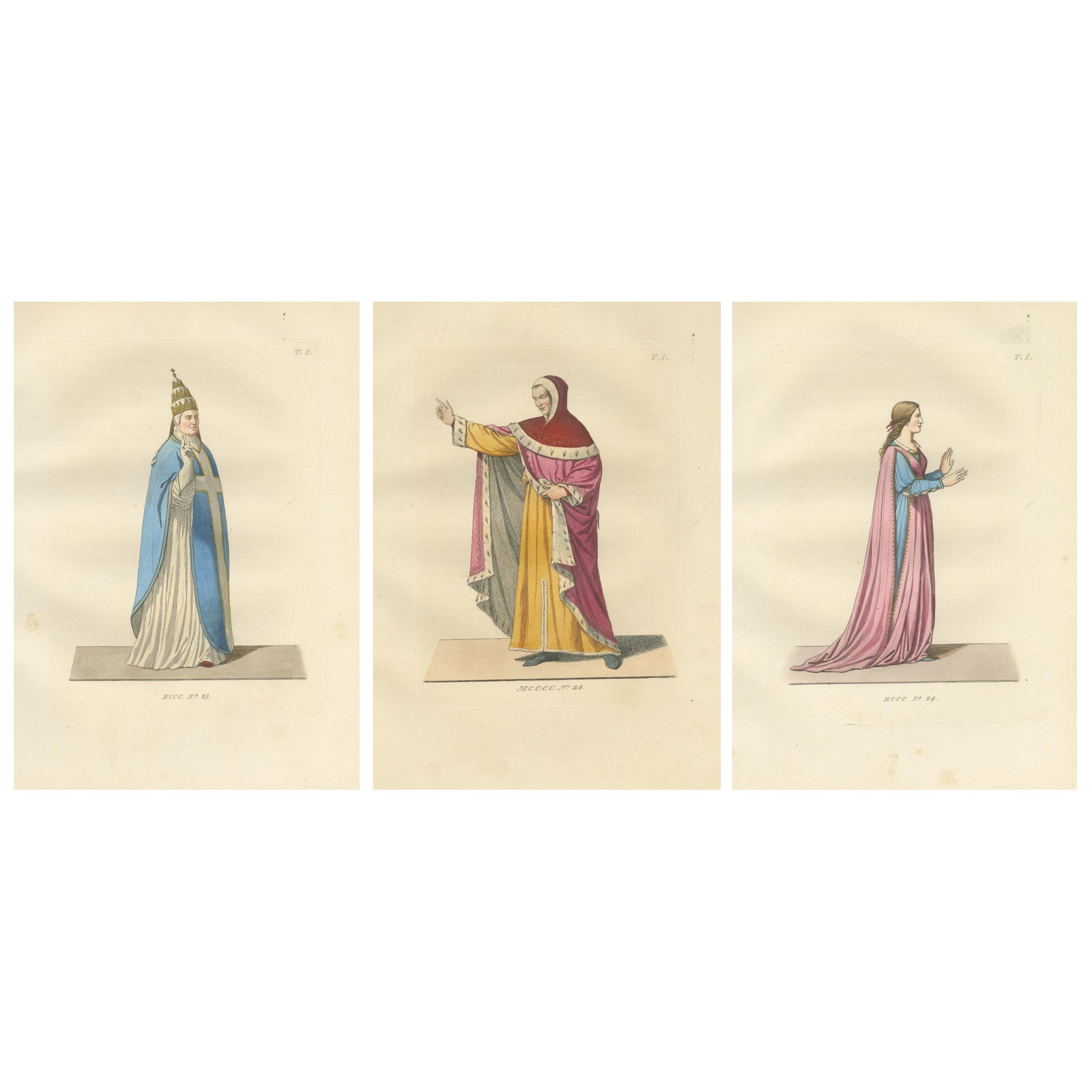 Ecclesiastical and Civic Dress in Renaissance Italy: Pope, Judge, Lady - 1845