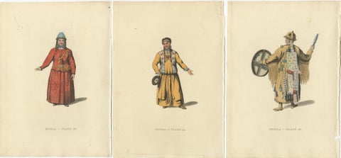 Bratzkian Attire and Shamanic Regalia in 19th Century Russian Engravings, 1814, view 5