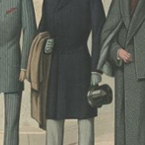 Antique Print of Fashion in February 1883 by Klemm & Weiss 'circa 1900', close-up 2