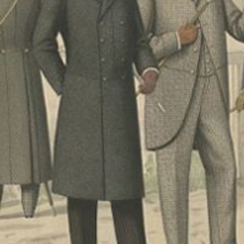 Antique Print of Fashion in May 1898 by Klemm & Weiss, circa 1900, close-up 2