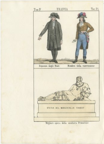 Deputy of the Estates, Member of the Convention and Statue of Chabot, 1842, view 2