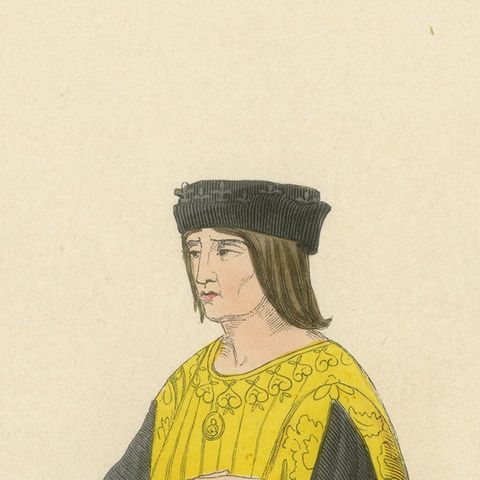 Louis XII: The Prudent King in Regal Attire, 1847, close-up 4