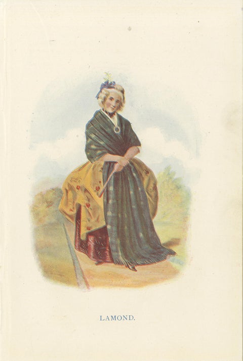 Set of 4 Original Antique Prints of Costumes of the Clans of Scotland 'Women', view 2