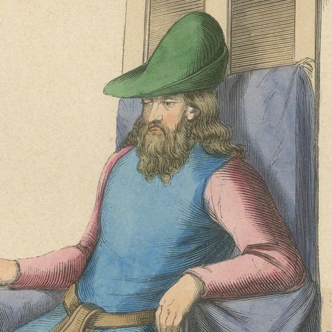 Seated Spanish Nobleman: The Visage of Authority, 1847, close-up 6
