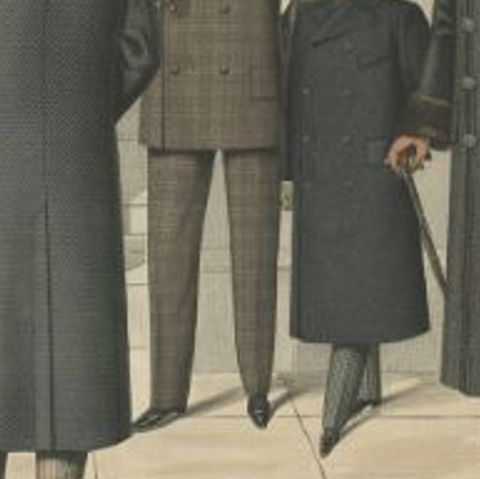 Antique Print of Fashion in November 1897 by Klemm & Weiss, c.1900, close-up 2