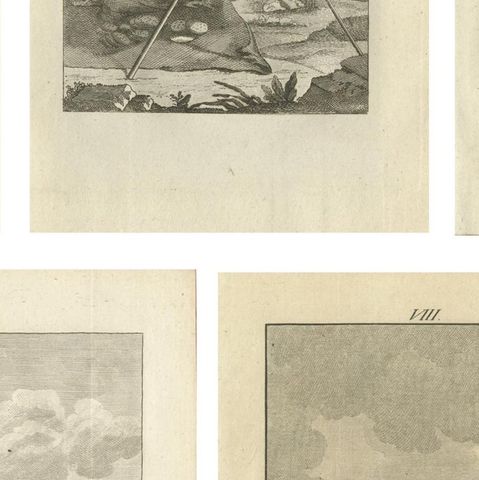 Set of 5 Antique Prints of Arabian Costumes, 1780, close-up 2