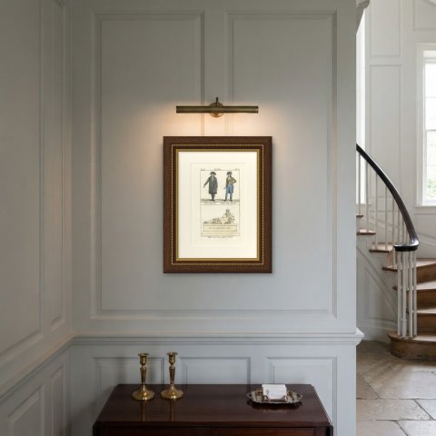 Deputy of the Estates, Member of the Convention and Statue of Chabot, 1842, shown framed on a wall