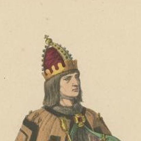 German Prince Antique Costume Print by Lipperheide, c.1880, close-up 1