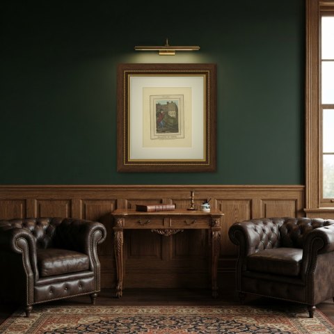 Bellows to Mend, Smithfield, Cries of London, 1804, shown framed in a room