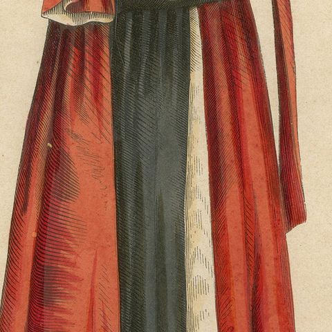 In Council and Commerce: A Venetian Senator in Robes of Office, 1847, close-up 6