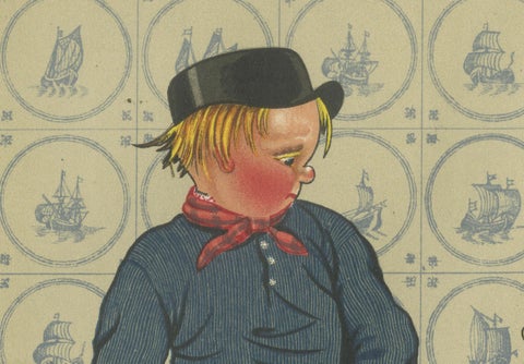 Dutch Delight: Marken Children Dressed to Impress in Folkloric Fashion, 1932, close-up 5