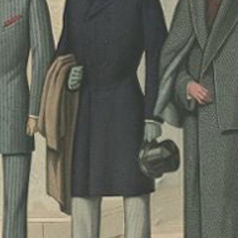 Antique Print of Fashion in February 1883 by Klemm & Weiss, circa 1900, close-up 2