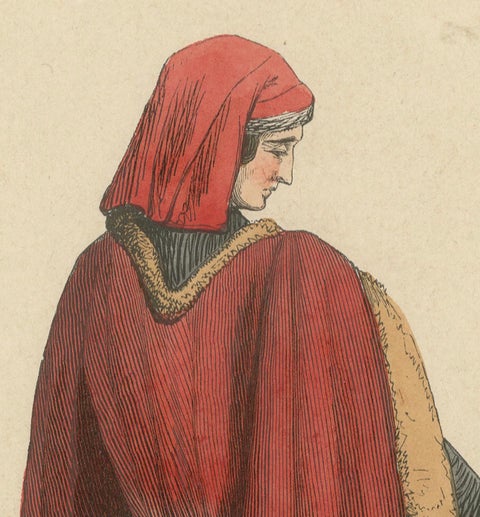Florentine Nobleman of the Middle Ages, 1847, close-up 2