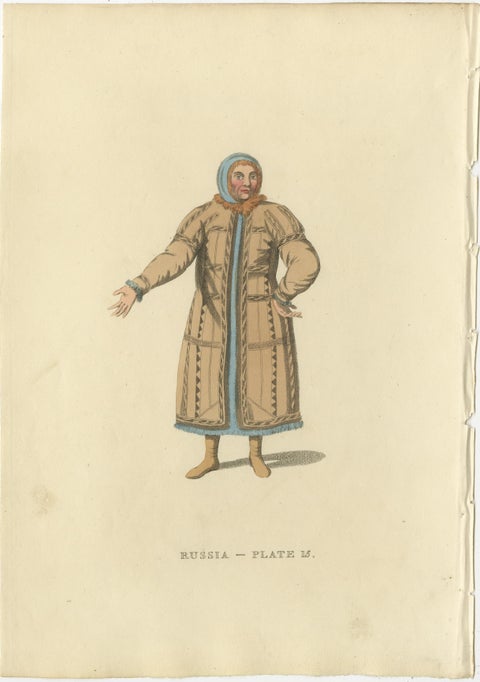 Traditional Attire of the Ostiak: A Glimpse into 19th Century Siberian Culture, view 3