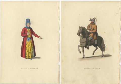 Kirghiz Elegance Engraved: A Study of 19th Century Central Asian Attire, 1814, view 2