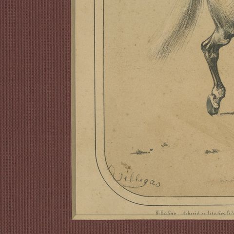 Spanish Cavalry by José Rubio Villegas: Dragoon and Kettledrummer, 1861, close-up 6