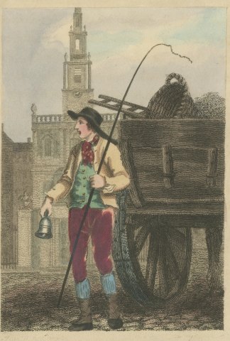 Dust O, New Church Strand, Cries of London, 1804, close-up 1