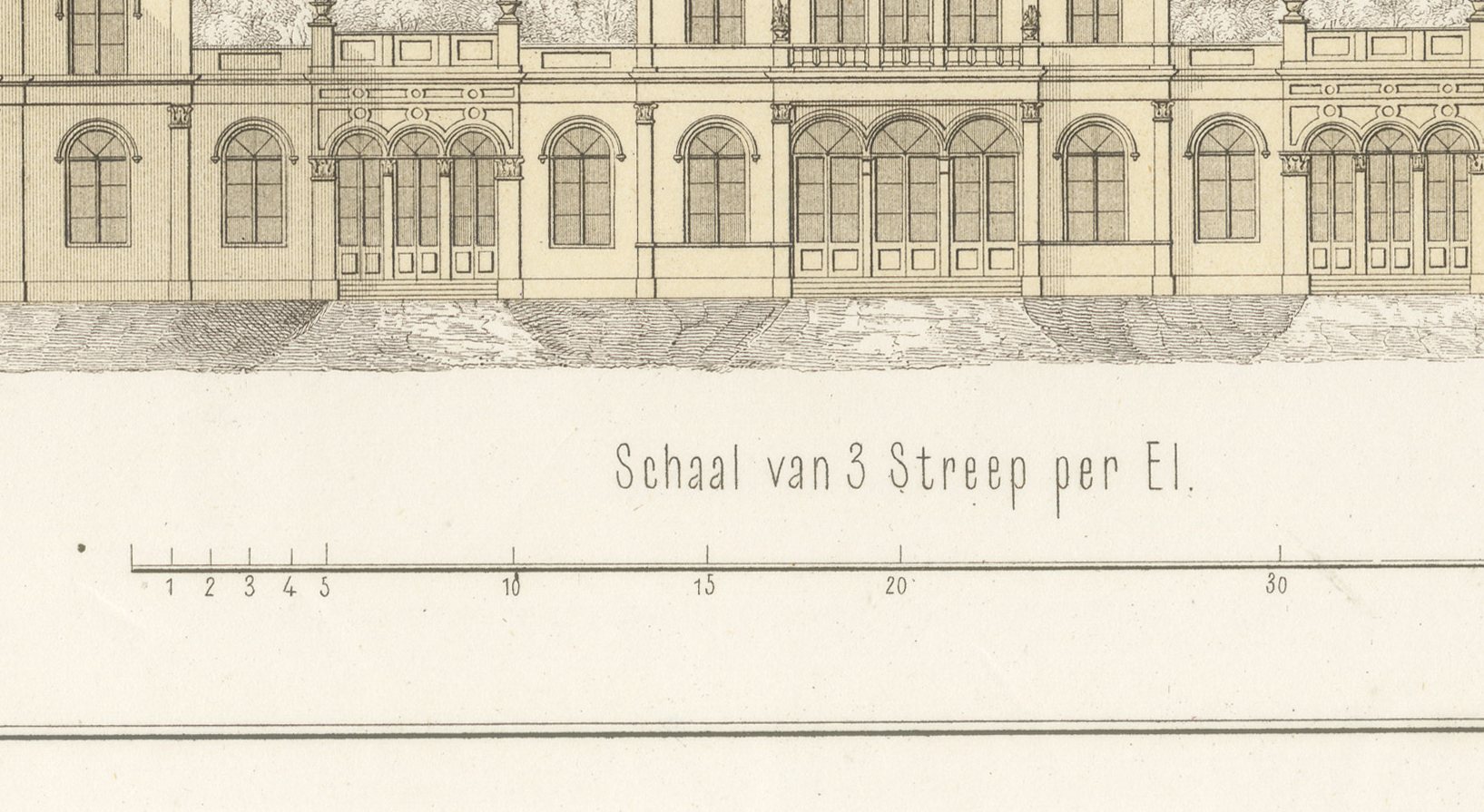 Theatre and Concert Hall Design, Dutch Architecture Print, Leliman, 1865-1866, view 4