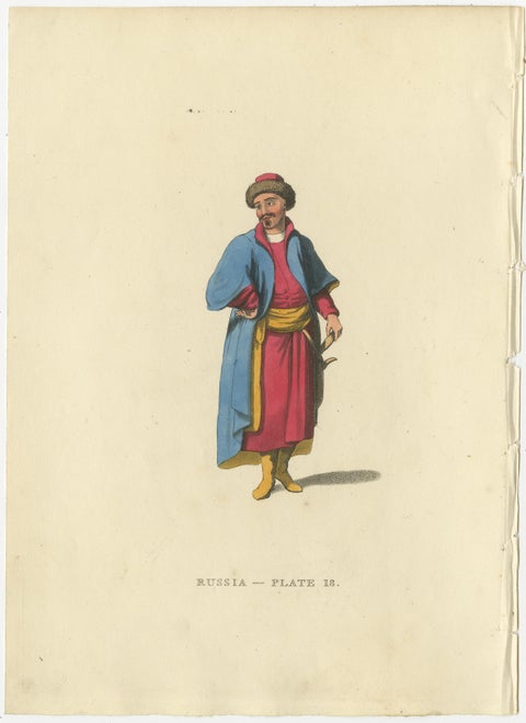Picturesque Representations of the Dress and Manners of the Russians, 1814, view 5