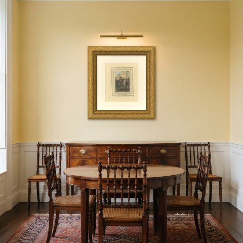 Brick Dust, Portman Square, Cries of London, 1804, shown framed in a room
