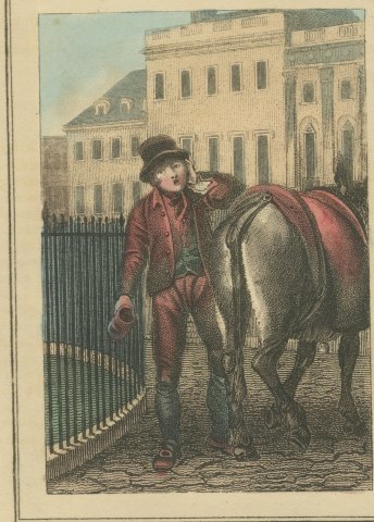 Brick Dust, Portman Square, Cries of London, 1804, close-up 1