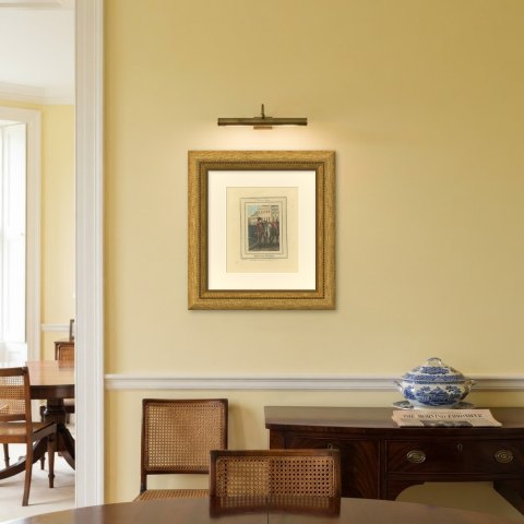 Brick Dust, Portman Square, Cries of London, 1804, shown framed on a wall