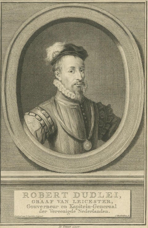 Robert Dudley, Earl of Leicester, Governor-General of the United Netherlands, close-up 5