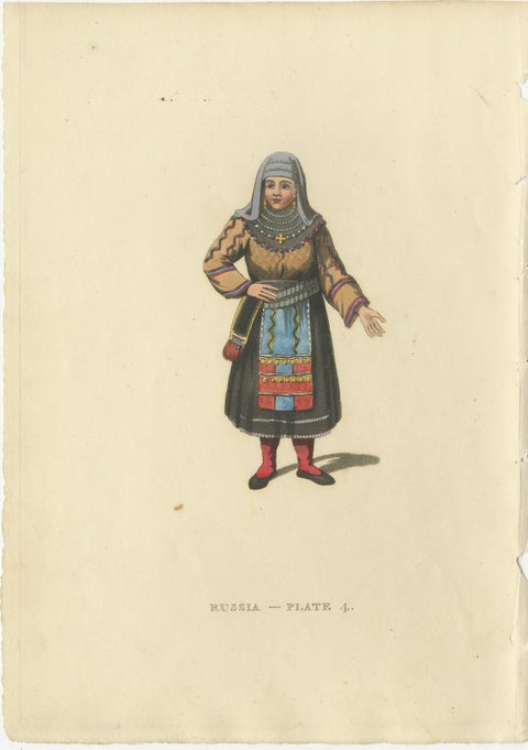 Finnish Folklore: The Rural Dress and Customs of 19th Century Finland, 1814, view 4