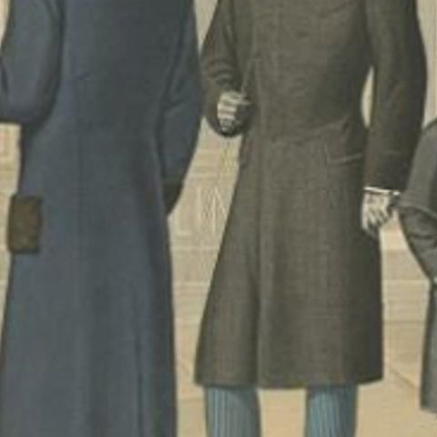 Original Antique Fashion Print, Published November, 1881, close-up 2