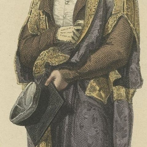 Hand-Colored Portrait of a Nobleman, Lord Belgrave, 1813, close-up 2