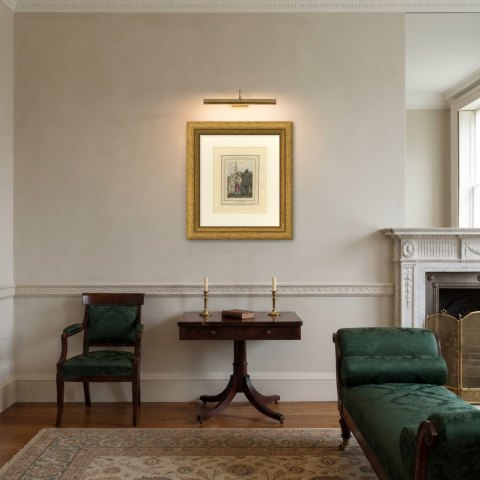 Dust O, New Church Strand, Cries of London, 1804, shown framed in a room