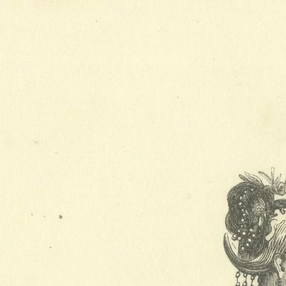 Javanese Lady of the Upper Class, Antique Wahlen Costume Print, 1843-1844, close-up 2