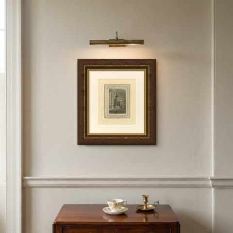 Knives to Grind, White Hall, Cries of London, 1804, shown framed on a wall