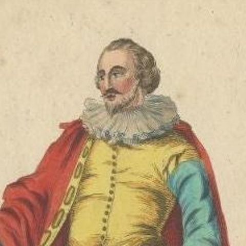 Antique Hand-Colored Engraving of an English Nobleman, 1805, close-up 1