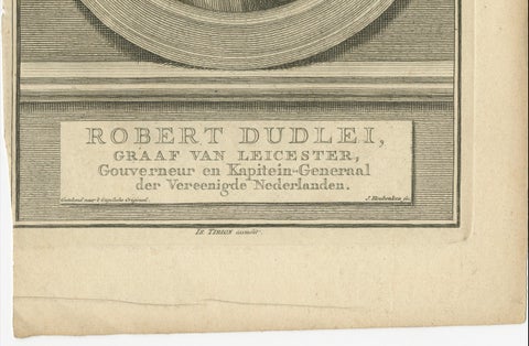 Robert Dudley, Earl of Leicester, Governor-General of the United Netherlands, close-up 1