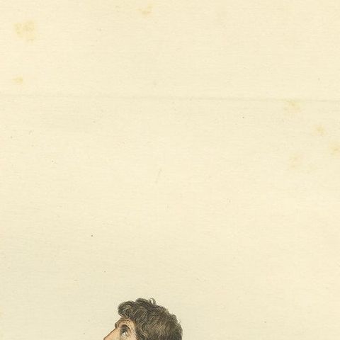 Antique Print of a Travel Costume, 15th Century, by Bonnard, 1860, close-up 1